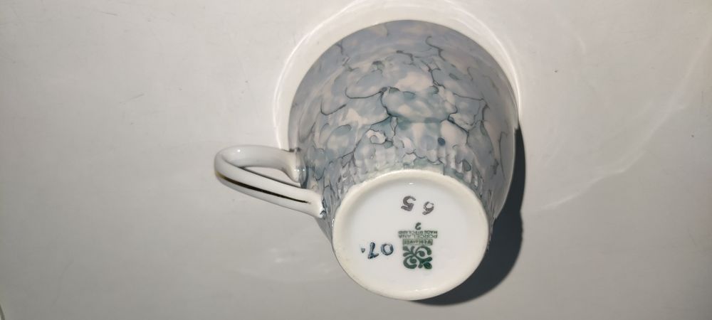 PRL duża filiżanka Carry Włocławek i inne