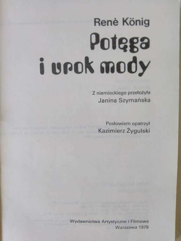Książka dla artystów "Potęga i urok mody" Rene Koenig
