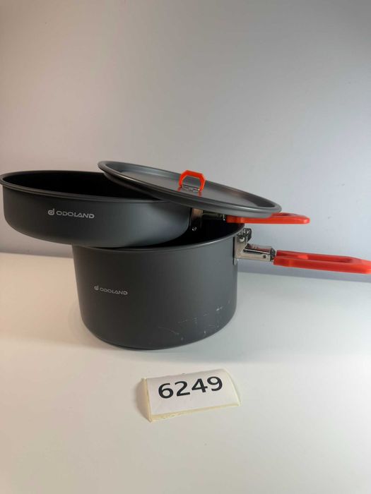 Zestaw Garnków turystycznych (aluminiowych) lekko porysowanych 6249-88