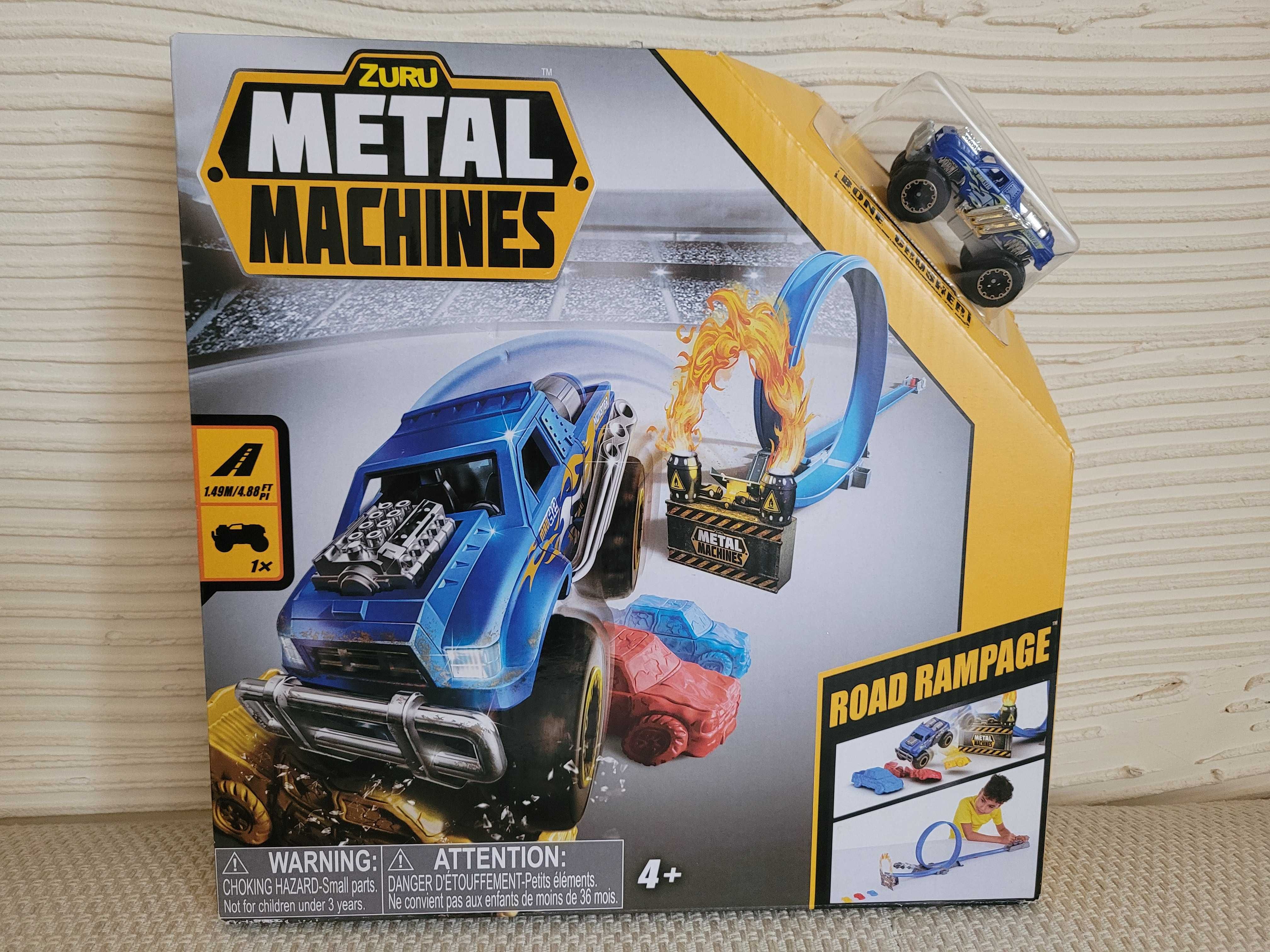 Zuru Metal Machines Zakręcony skok tor pętla