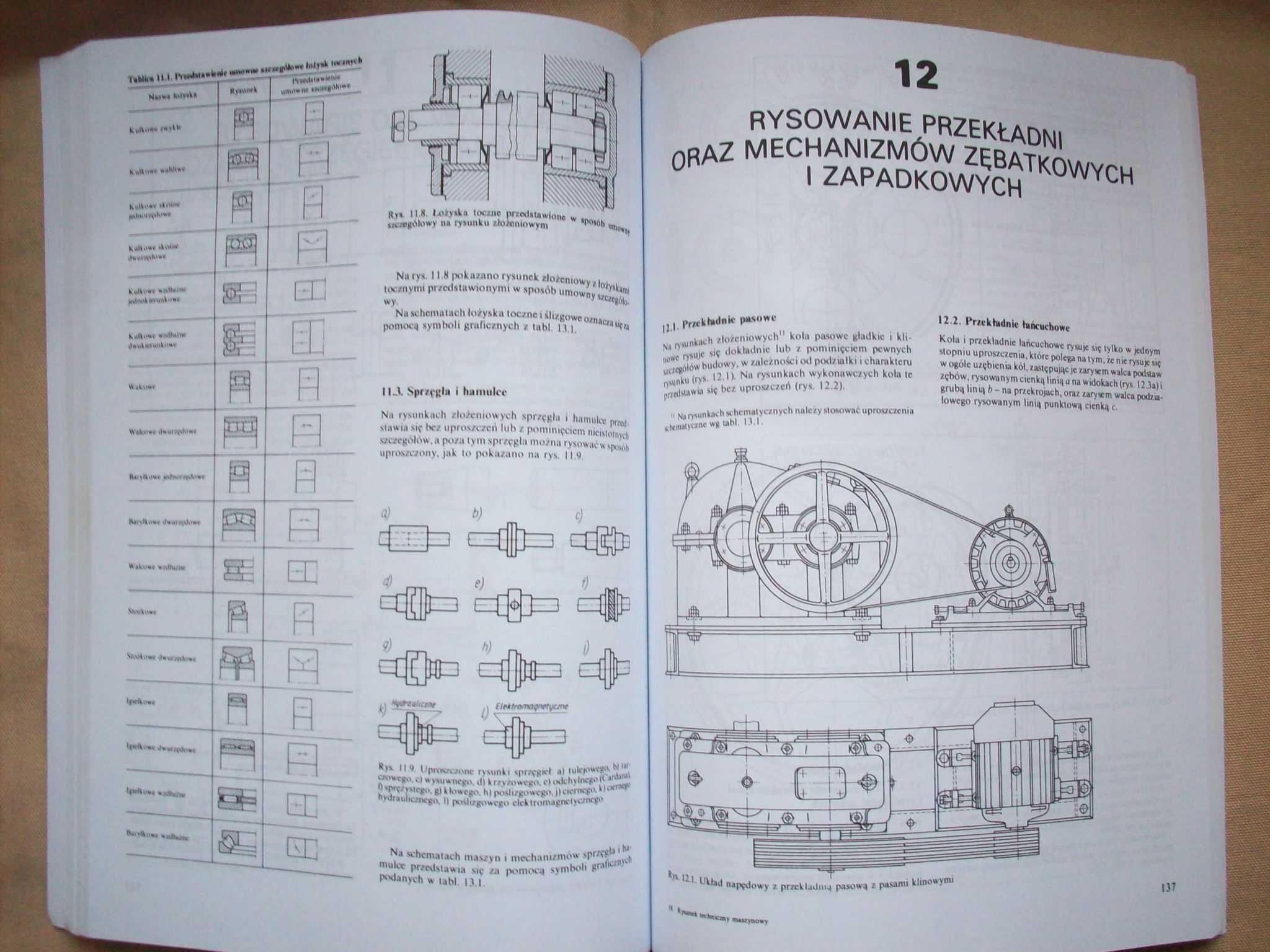 Rysunek techniczny maszynowy, T.Dobrzański, 2009.