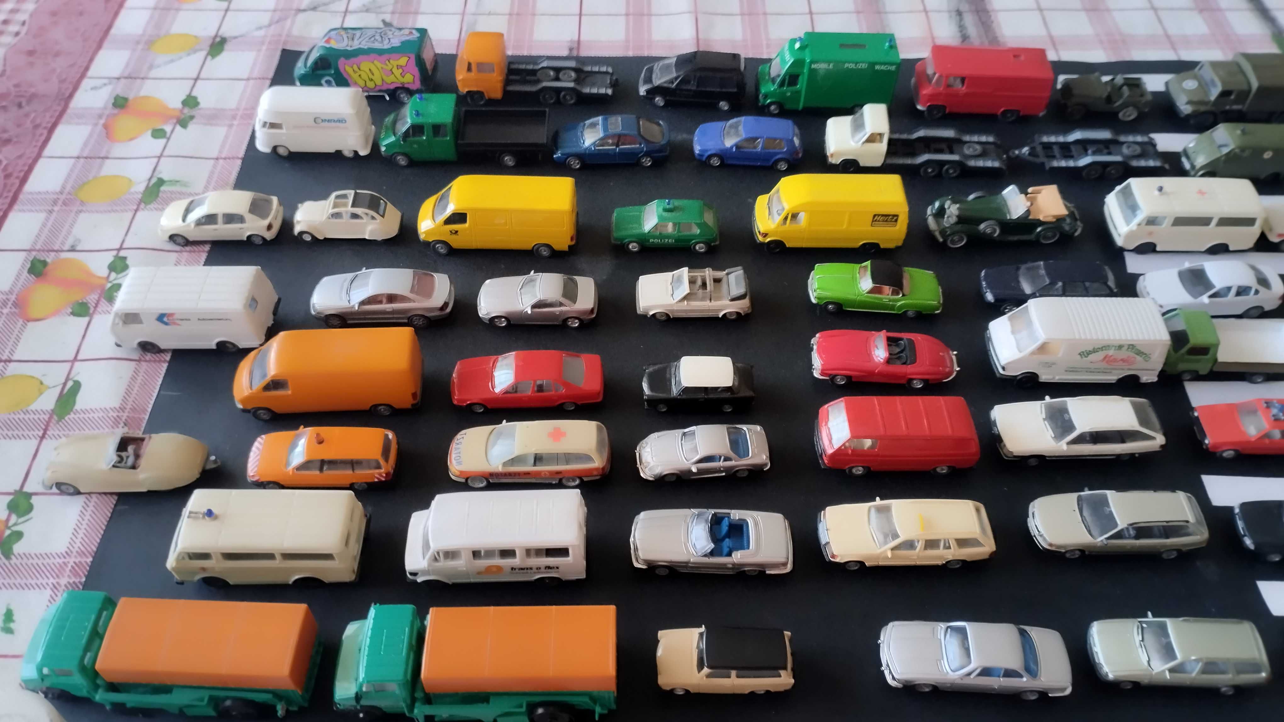 carrinhos, carrinhas e empilhadores escala HO