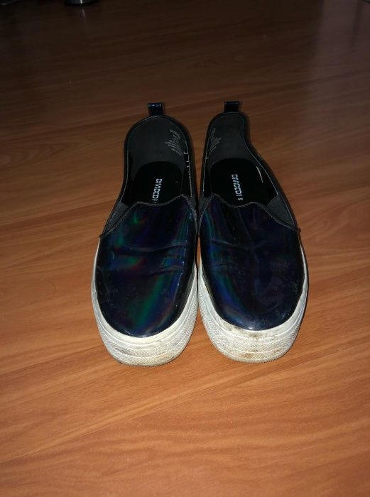 Sapatos com plataforma