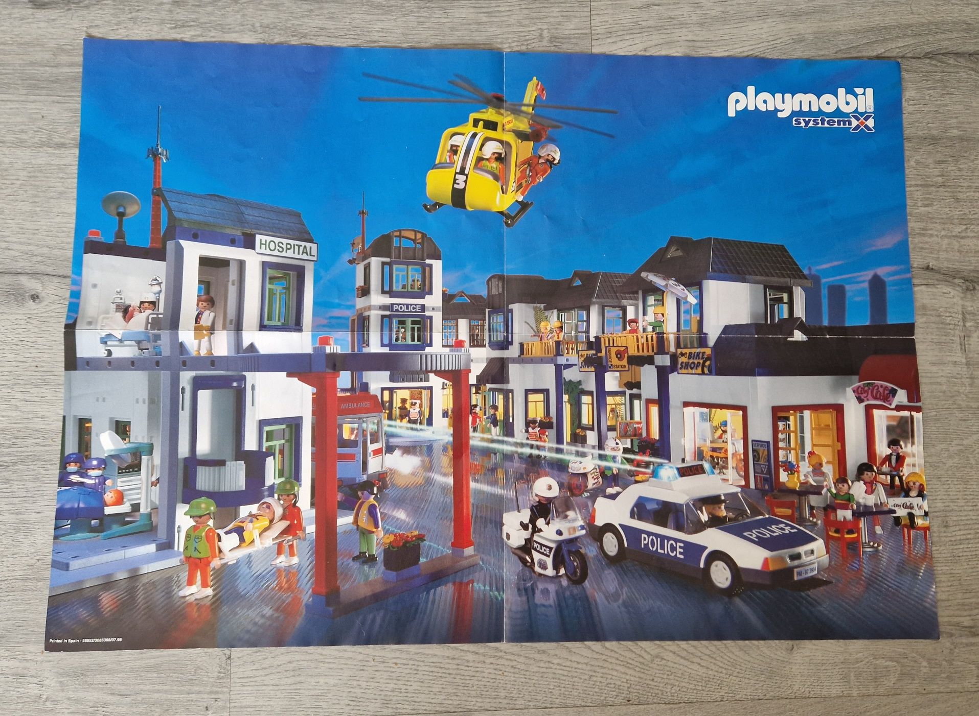 Poster Playmobil - System X 1998 - 42x60cm