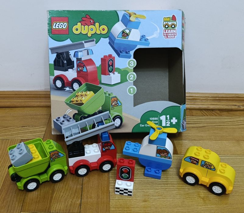 Конструктор LEGO DUPLO Мої перші машинки (10886)