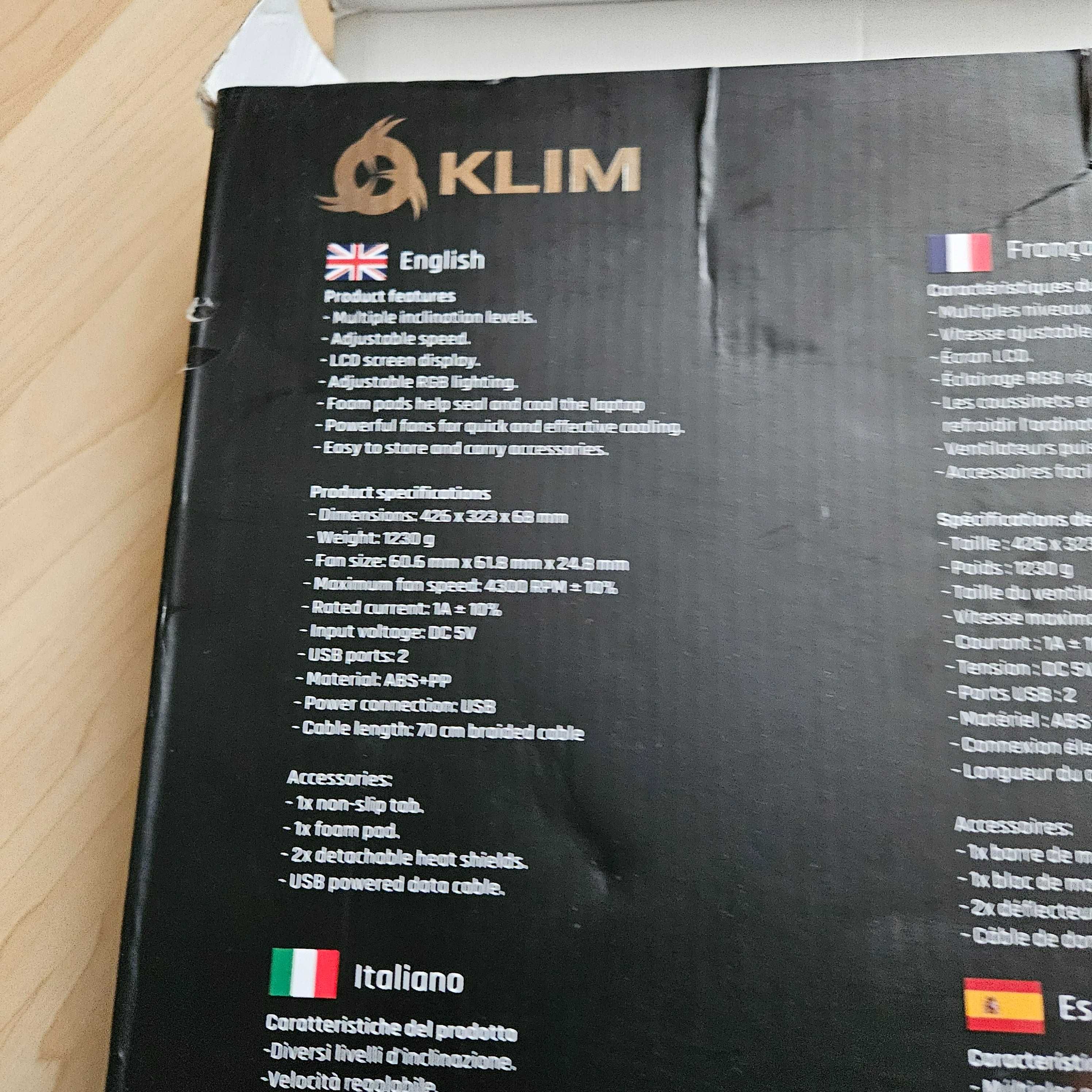 KLIM EVEREST x4300 rpm RGB najlepsze chlodzenie 2024