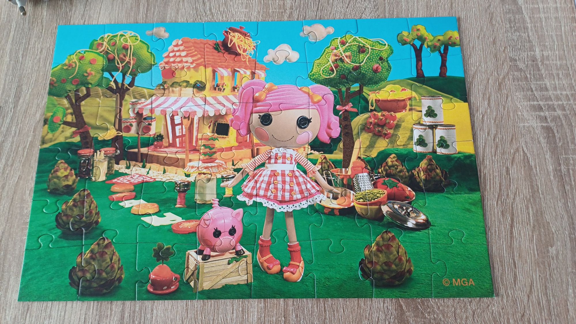 Puzzle Lala loopsy  24elem. I 48elem.  4+