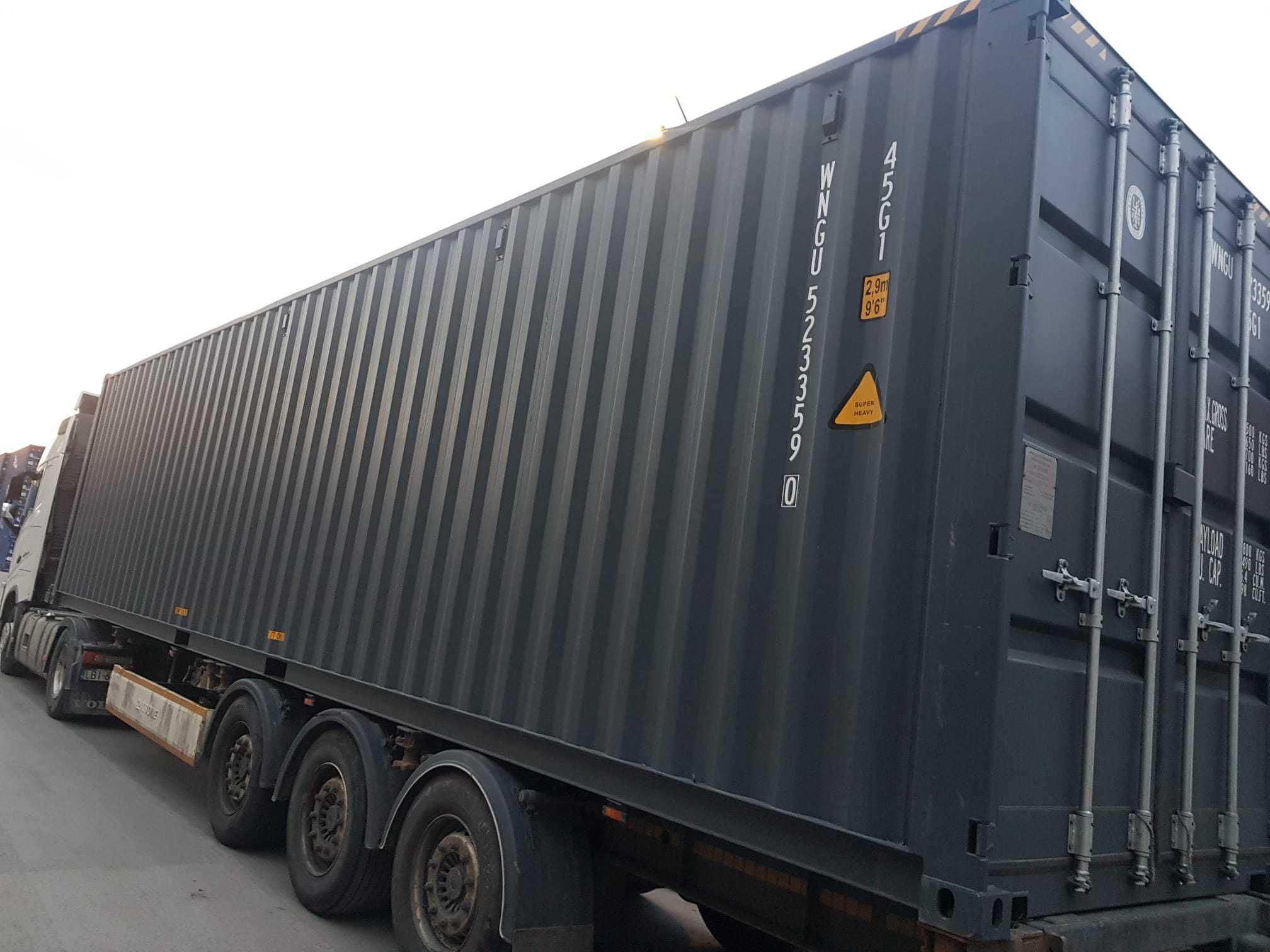 Kontener morski 40'HC 12m magazyn nowy One Way