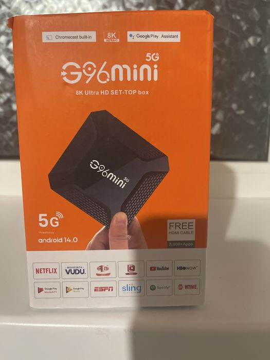Андроид ТВ приставка G96 mini