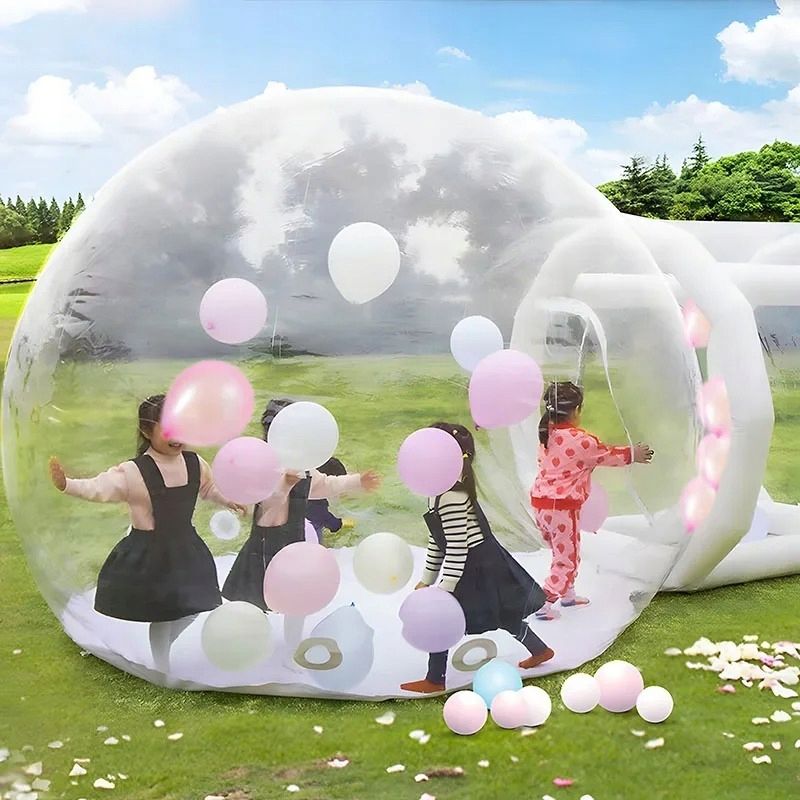 bubble house namiot tunel dmuchany bańka domek z balonami imprezowy 3m