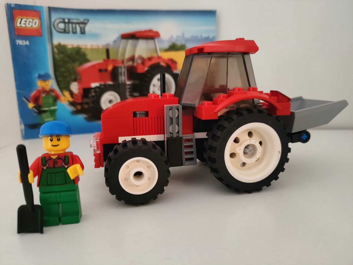 LEGO City Farm 7634 Tractor 2009 Traktor stan BDB