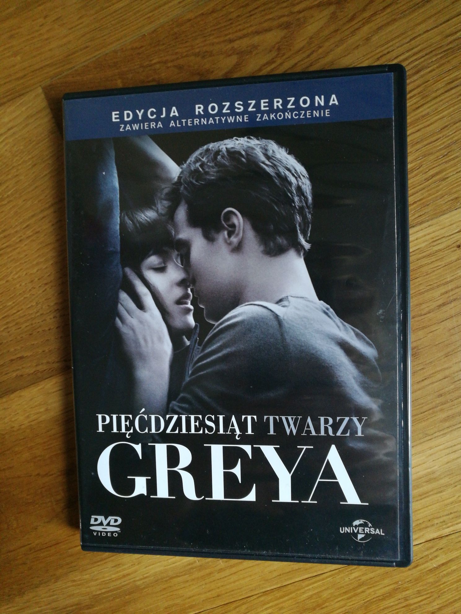 Pięćdziesiąt 50 twarzy Greya dvd