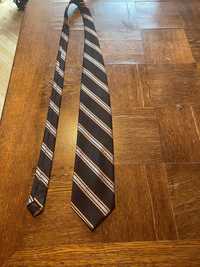 czarny Jedwabny krawat Pierre Cardin