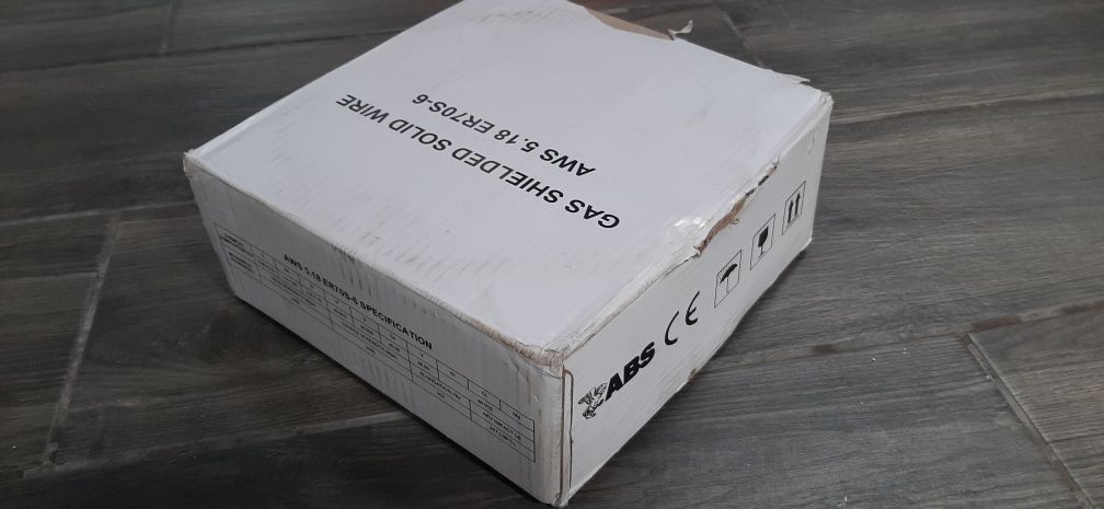 Rolo arame solda 0.8mm novo 15k