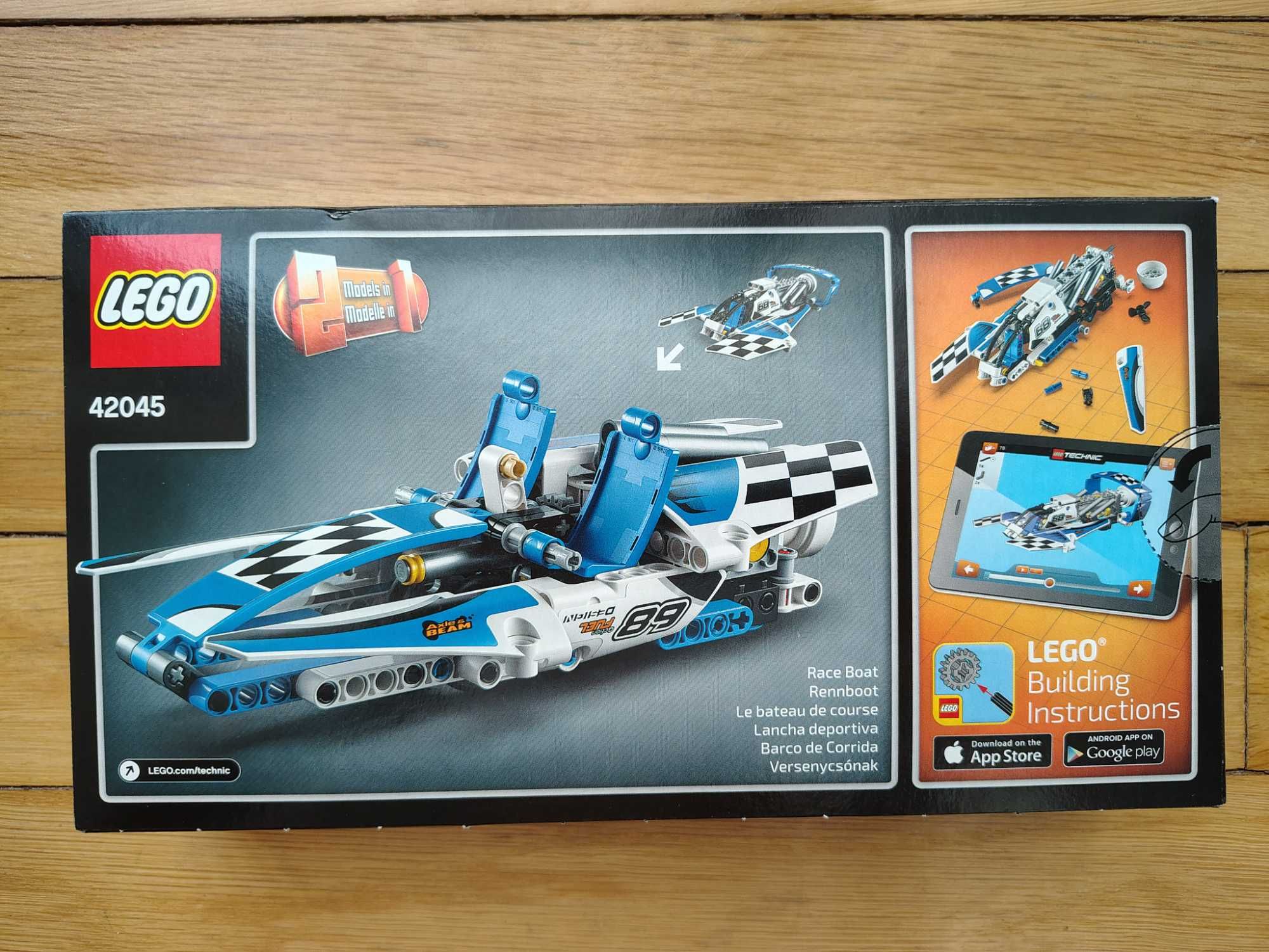 LEGO Technic 42045 – Hydroplane Racer | Raro, Novo e Selado!
