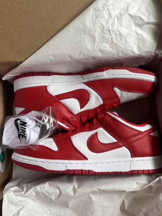 Nike dunk low panda red nowe 44r