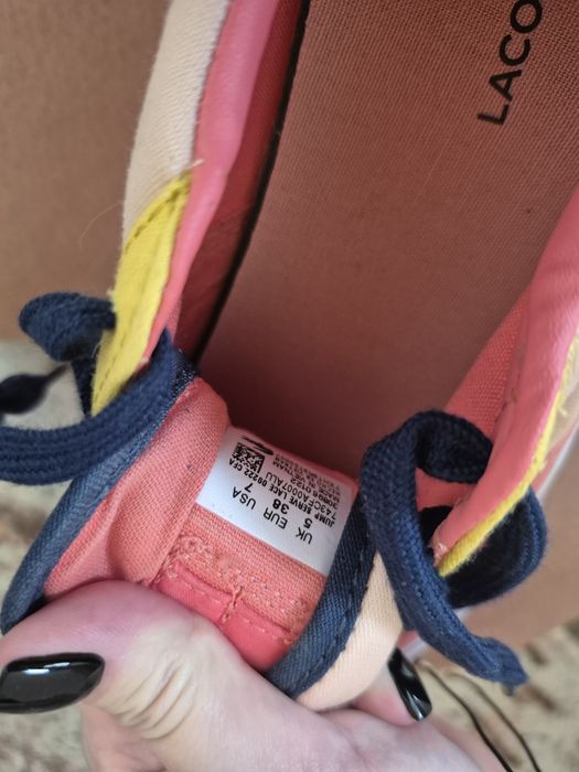 Trampki Lacoste 38