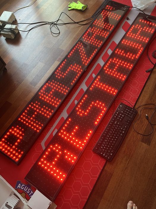 Wyswietlacz telstowy LED RGB Technology K-6