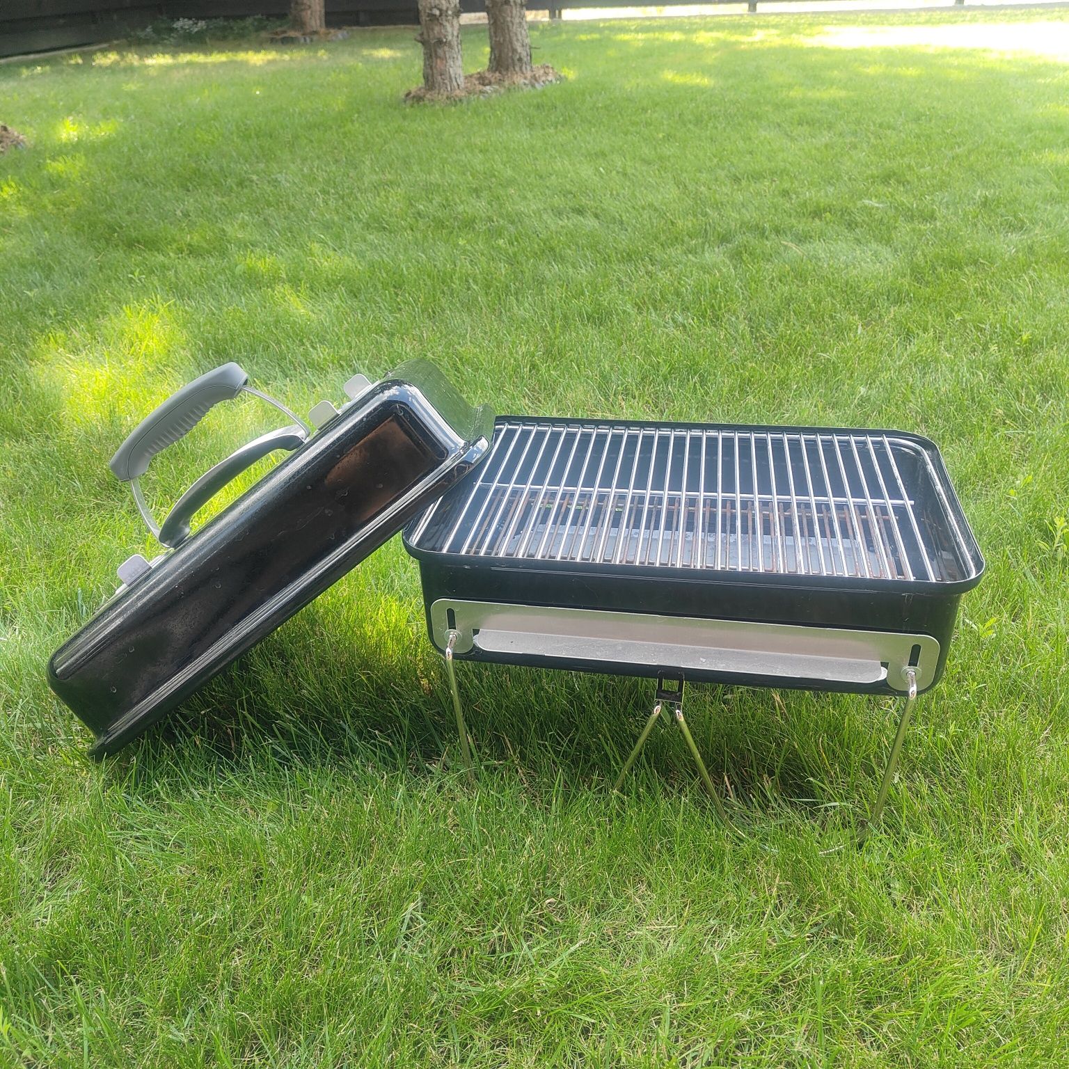Вугільний гриль Weber Go-Anywhere. Мангал, барбекю.