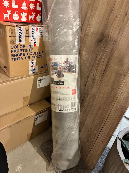 Podkład pod panele i deskę trójwarstwowa nad ogrzewanie podlogowe