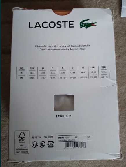 Podkoszulki T-shirt Lacoste 2-pack r. M