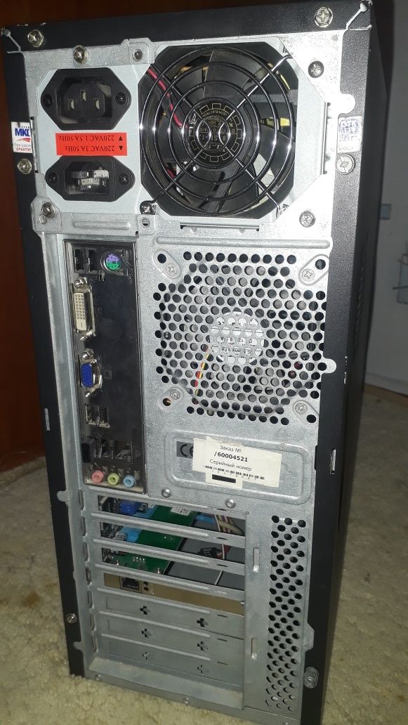 Продам системний блок компютер Asus P8H61 для роботи і навчання