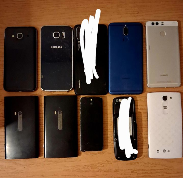 Telefony uszkodzone