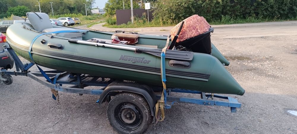 Лодка РИБ Навигатор 360 с лафетом