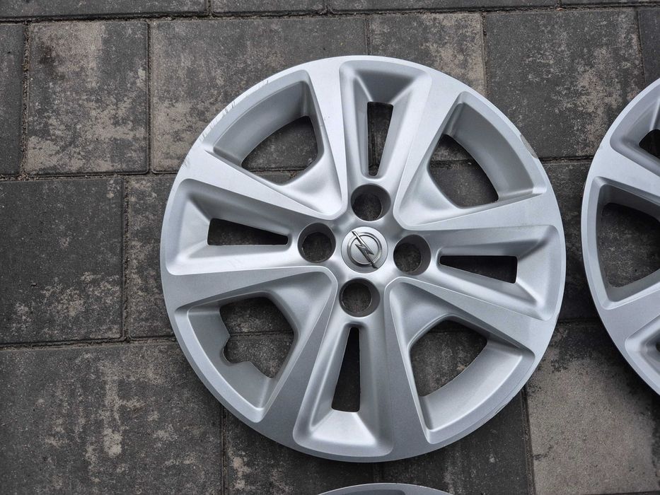 Kołpaki 15” OPEL Orginał GM OPEL CORSA E ADAM strukturalne N4012