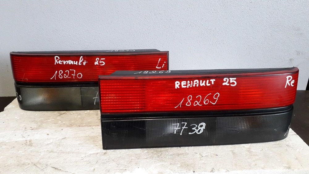 Farol e Farolim RENAULT 25 Fase 1 e 2