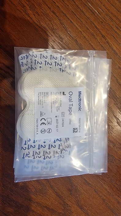 Plastry oval tape medtronic