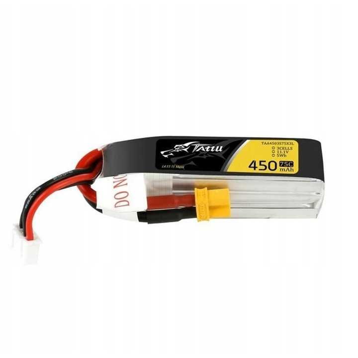 Tattu Akumulator 450mAh 11,1V 75C 3S1P Long