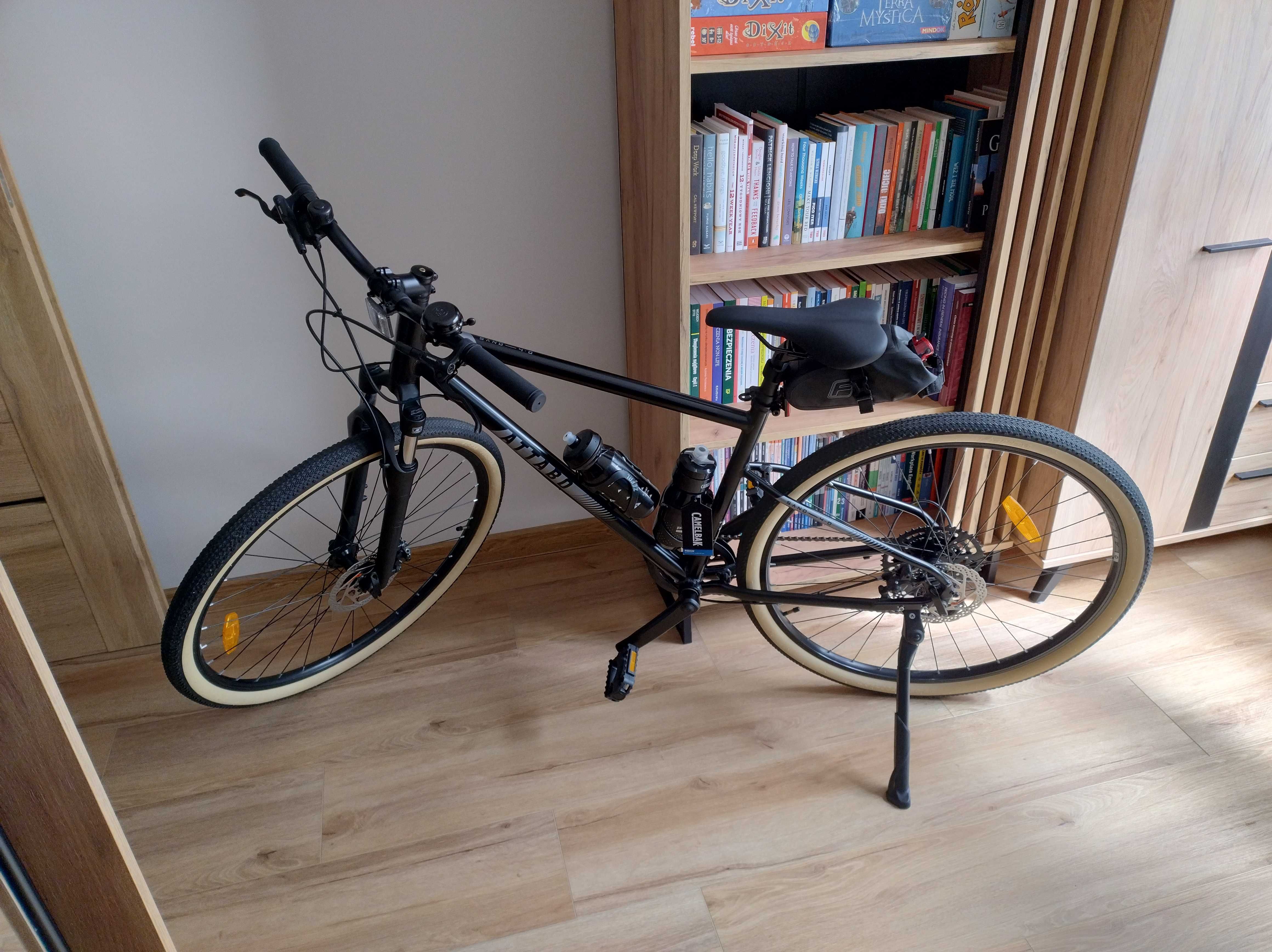 Rower crossowy męski ATTABO SANO 4.0 28" czarny