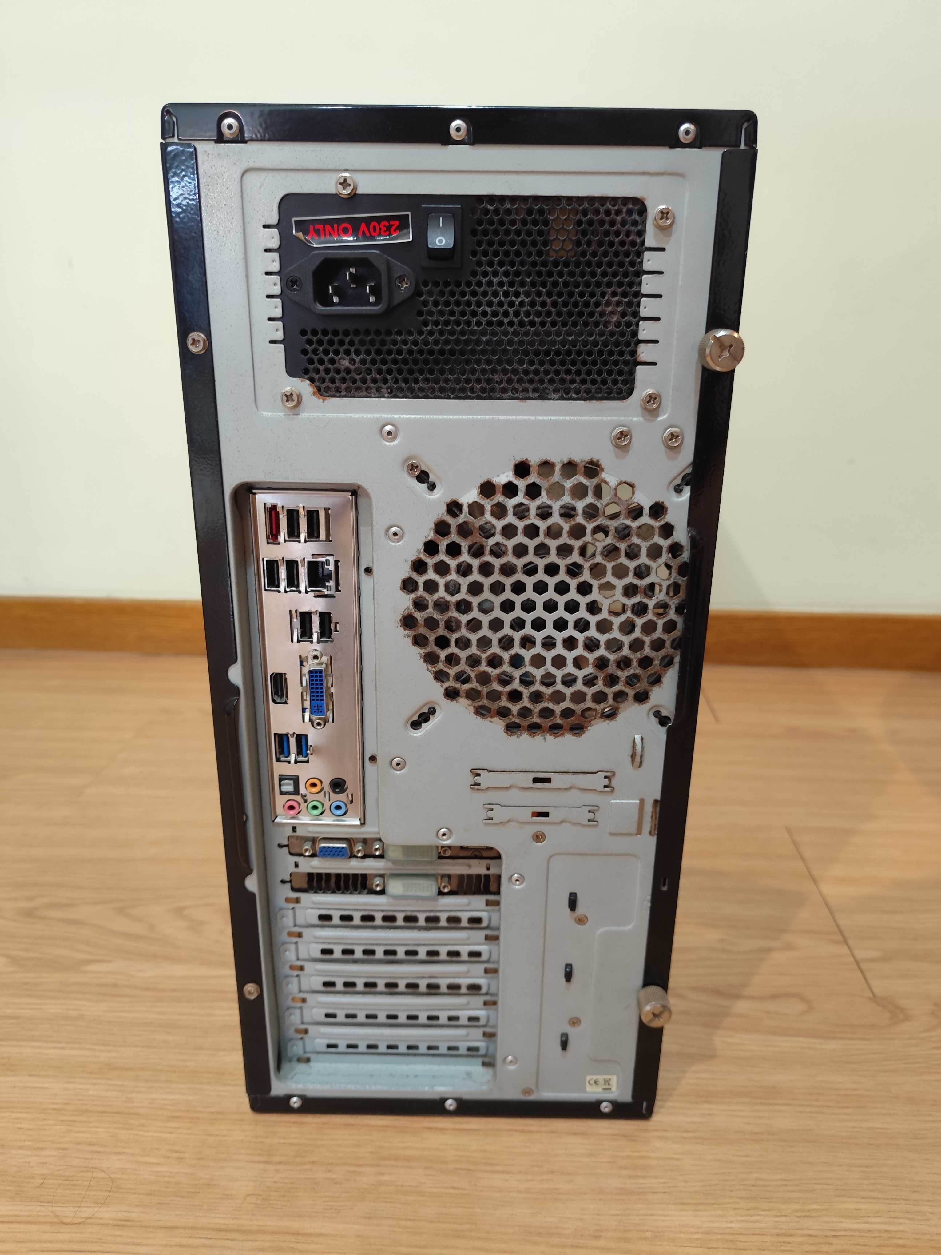 Desktop Intel QuadCore i5-2300 2.80GHz-8GB Ram+Teclado e Rato sem fios