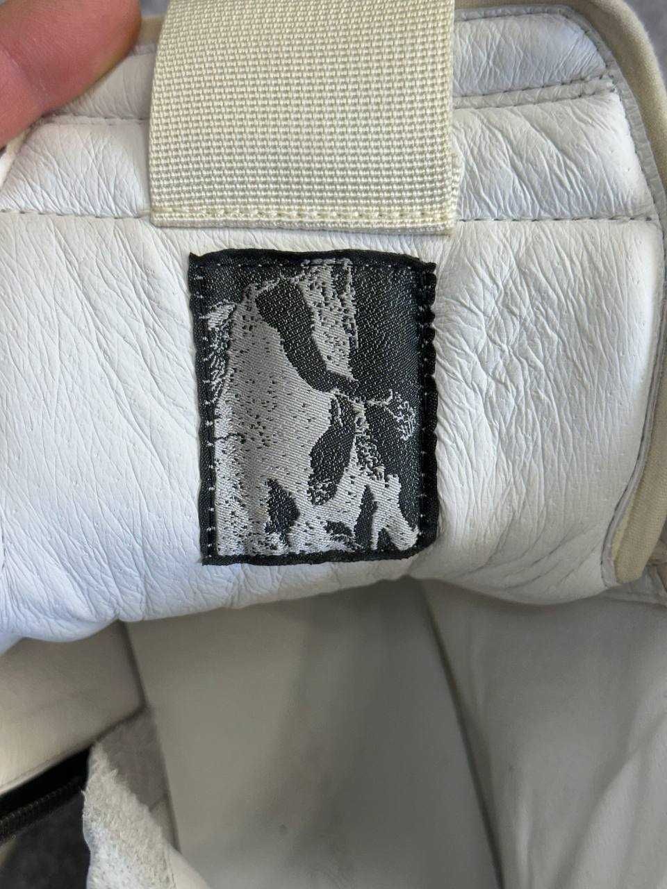 Rick Owens Geobasket Ramones jumbo laces білі кеди opium archive Milk