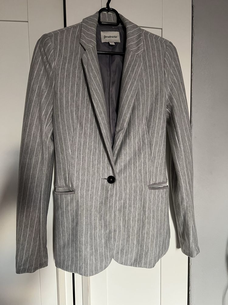 Marynarka Stradivarius dzianinowa XS w paski