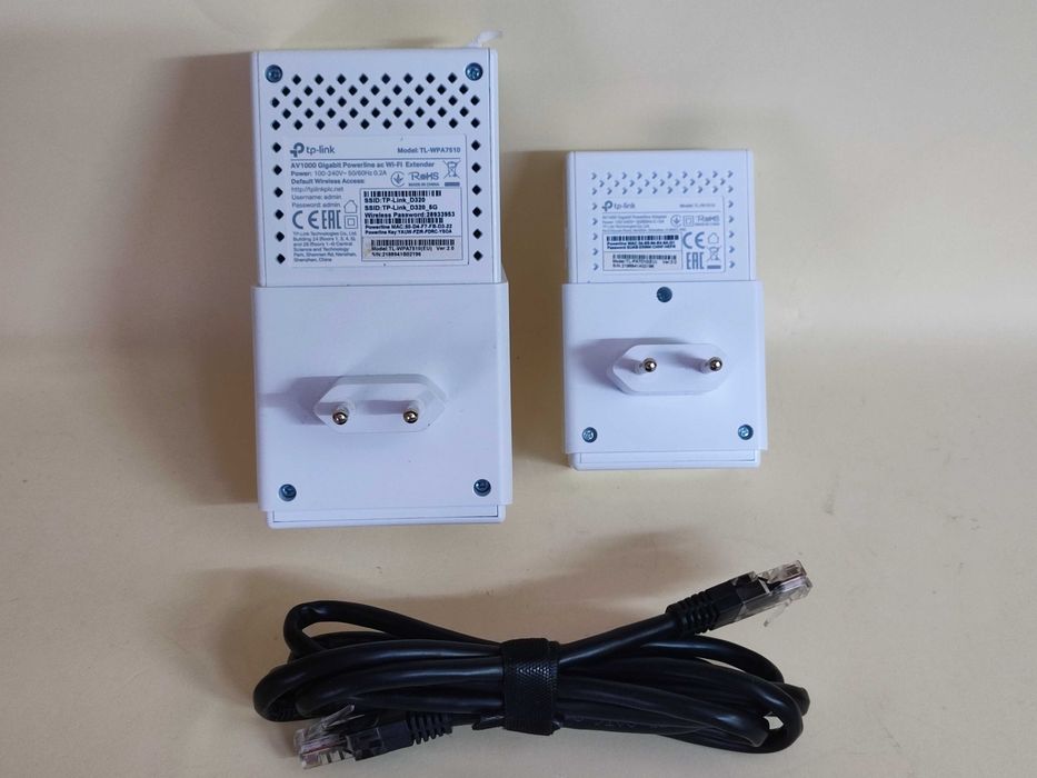 Kit TP-Link AV1000 Wi-Fi - 2 Adaptadores CPL