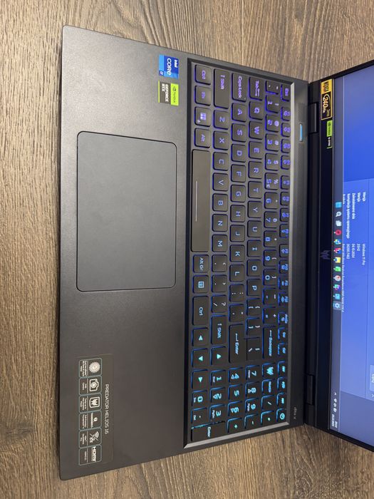 Acer Predator PH16-71 intel i7, 2TB, 32GB, RTX 4070, Gamingowy