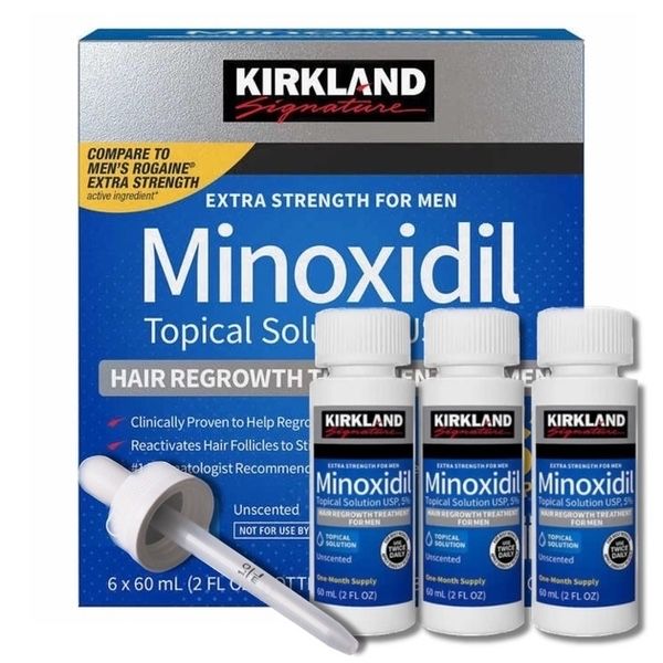 NEW ORIGINAL Minox 5% Засіб для росту волосся та бороди 60ml