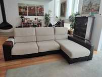 Sofá com chaise long