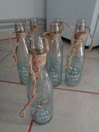 Butelki dekoracyjne rustykalne