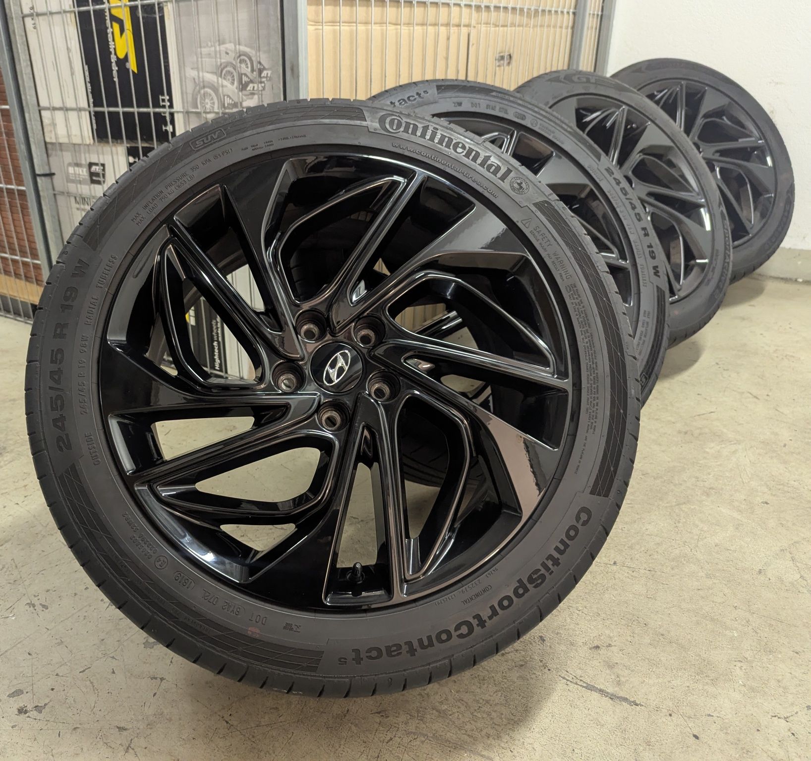 Oryginalne Koła Letnie Hyunda Tucson N-line  5X114.3  Czujniki TPMS