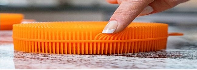 Myjka Silikonowa Gąbka do mycia naczyń Zmywak kuchenny Szczotka