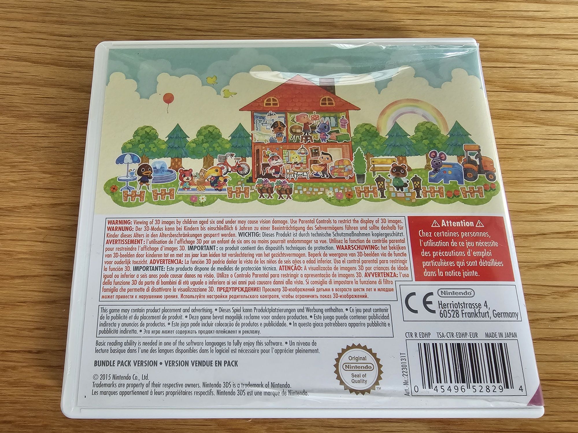 Nintendo 3DS NFC czytnik Reader/ writer z gra Animal crossing