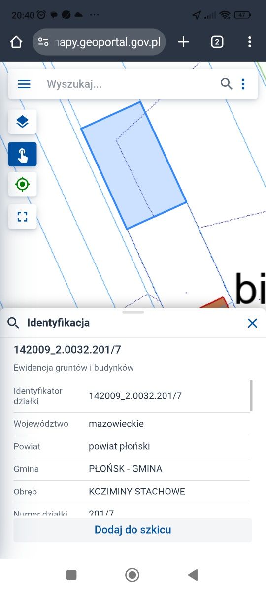 Sprzedam działki 30 arów
