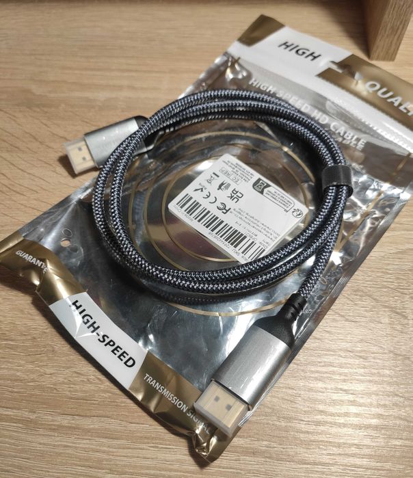 2м кабель дисплей порт 8K UHD Dispaly Port DP для монітора / смарт-ТВ