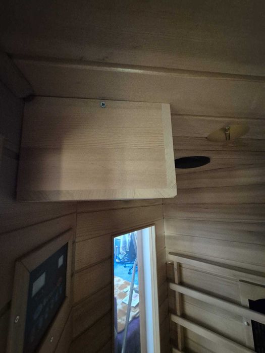 Sauna kabina infrared na podczerwień Artsauna 4os narożna bdb radio