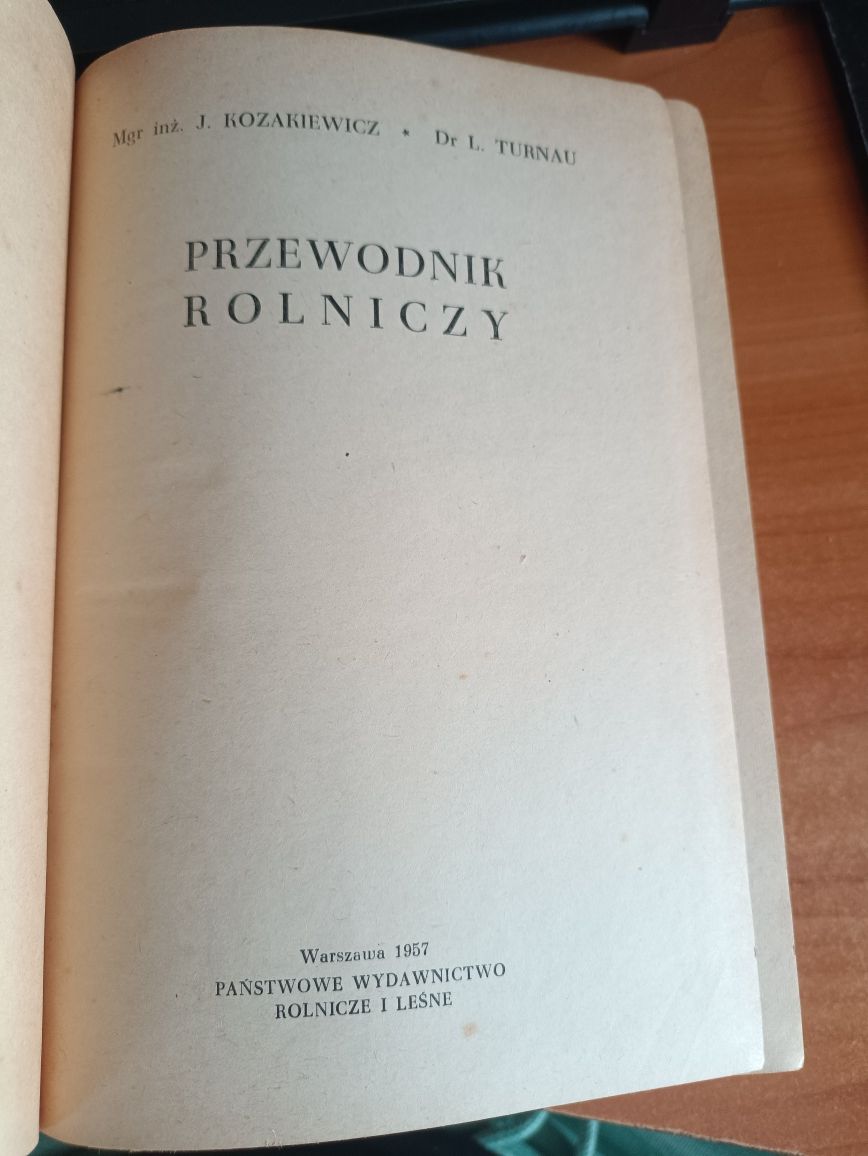 "Przewodnik rolniczy" J. Kozakiewicz, L. Turnau