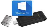 Pendrive Kingston 128gb z systemem Windows 10 instalator Flash