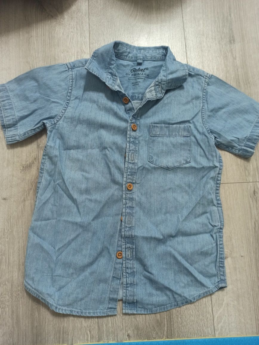 Літня джинсова сорочка для хлопчика 104, 110,116